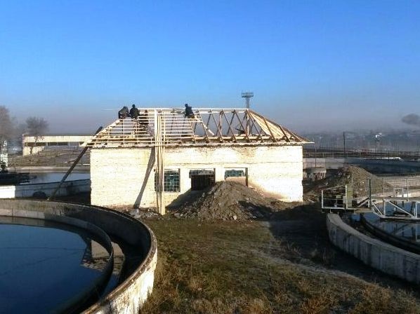 2014-12-29_Construction-of-new-Roof-for-Pumping-Station